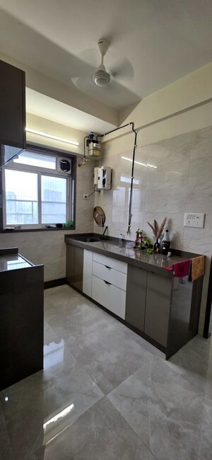 Kitchen in 1 BHK Apartment at Harshail Hornbill, Malad West – for Rent