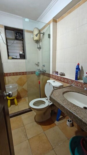 Bathroom in 3 BHK Apartment at Chembur – for Rent