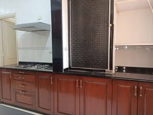 Kitchen in 3 BHK Apartment at Hiranandani Heritage Tower, Powai – for Rent