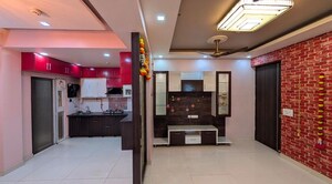 Kitchen in 3 BHK Apartment at Saviour Green Arch, Tech Zone 4 Greater Noida – for Rent