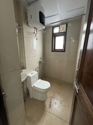 Bathroom in 2 BHK Builder Floor at Chattarpur – for Rent