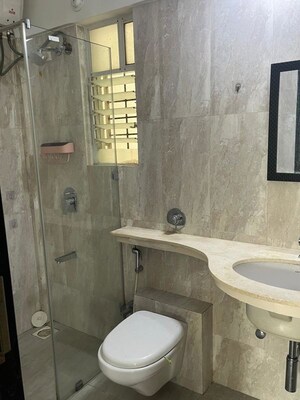 Bathroom in 3 BHK Apartment at Aditya Nisarg Palms, Bavdhan – for Sale