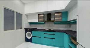 Kitchen in 2 BHK Apartment at Brigade Cornerstone Utopia, Varthur – for Rent