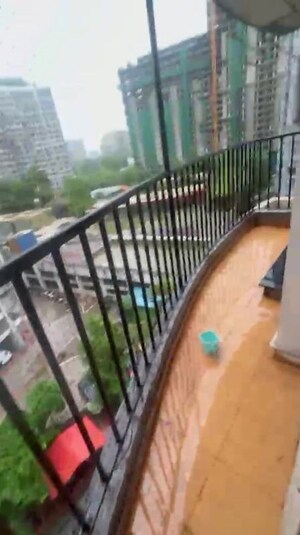 Balcony in 2 BHK Apartment at Everest World Gardenia, Dhokali – for Sale