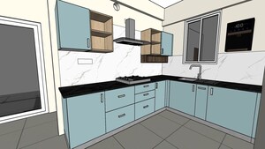 Kitchen in 2 BHK Apartment at SV Prime Whitefield, Whitefield – for Rent