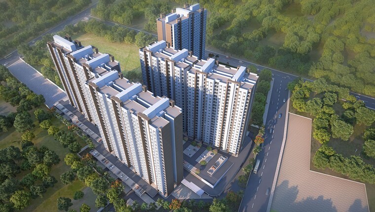 Exterior View, provident-kenvista 5 Bedroom 1700 Sq.Ft. Penthouse In Kondhwa Pune 10565559