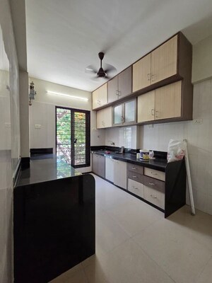 Kitchen in 3 BHK Apartment at Chembur – for Rent
