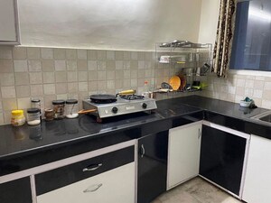 Kitchen in 2 BHK Builder Floor at Sector 76 – for Rent