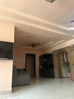 Living Room in 3 BHK Apartment at Moghul Garden, Koregaon – for Sale