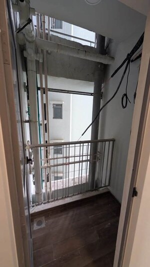 Balcony in 1 BHK Apartment at Lodha Amara, Kolshet Road – for Rent