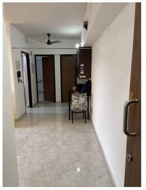Building Lobby in 1 BHK Apartment at Lodha Amara, Kolshet Road – for Rent