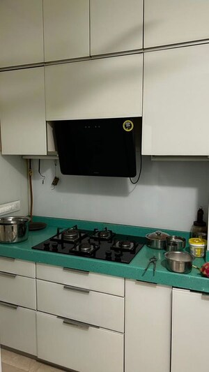 Kitchen in 3 BHK Apartment at Oberoi Exquisite Goregaon, Goregaon East – for Rent