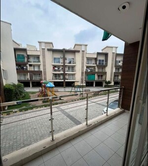 Balcony in 2 BHK Apartment at Highland Park Chandigarh, Bhabat – for Rent
