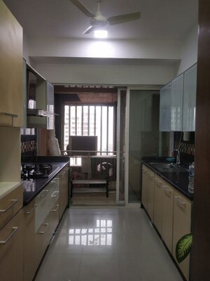 Kitchen in 3 BHK Apartment at DB Woods, Goregaon East – for Rent