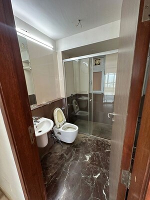 Bathroom in 4 BHK Apartment at DB Woods, Goregaon East – for Rent