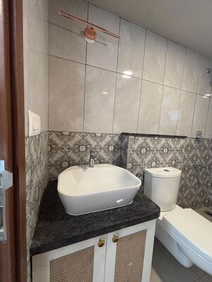 Bathroom in 3 BHK Apartment at Prestige Green Gables, Panathur – for Rent