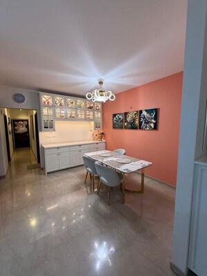 Living Room in 4 BHK Builder Floor at Hsr Layout Sector 2 – for Rent