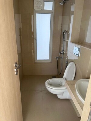 Bathroom in 3 BHK Apartment at Lodha Sterling, Kolshet Road – for Rent