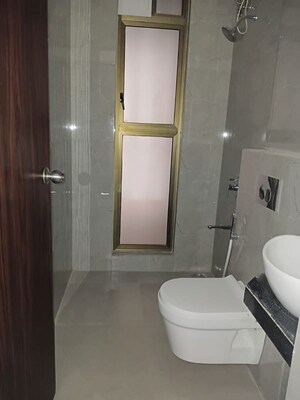 Bathroom in 3 BHK Apartment at Lodha Sterling, Kolshet Road – for Rent
