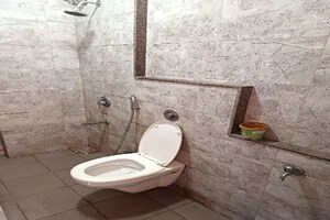 Bathroom in 1 BHK Independent House at Sainath Nagar – for Rent