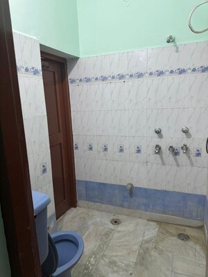 Bathroom in 2 BHK Builder Floor at Ranjit Nagar – for Rent