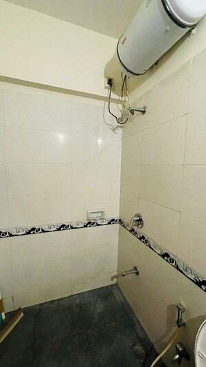 Bathroom in 1 BHK Apartment at K Raheja Heights, Malad East – for Rent