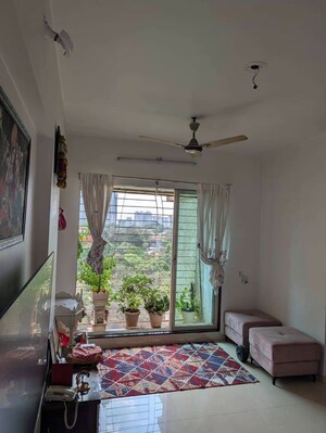 Bedroom in 2 BHK Apartment at Vasundhara CHS Manpada, Manpada – for Rent