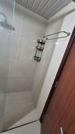 Bathroom in 4 BHK Apartment at LnT Raintree Boulevard, Hebbal – for Rent