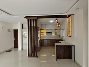 Kitchen in 3.5 BHK Apartment at Adarsh Greens, Kogilu – for Rent