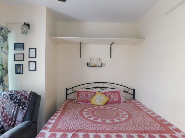 Bedroom, crystal-garden-estate-chs 2 Bedroom 600 Sq.Ft. Apartment In Manpada Thane 10565815