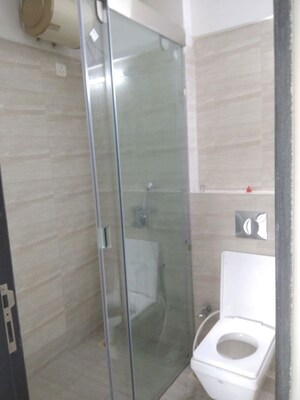 Bathroom in 3 BHK Apartment at Kanakia Levels, Malad East – for Rent
