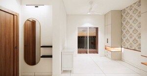Building Lobby in 2 BHK Apartment at Sobha Dream Gardens, Thanisandra Main Road – for Rent