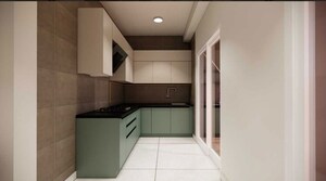 Kitchen in 2 BHK Apartment at Sobha Dream Gardens, Thanisandra Main Road – for Rent