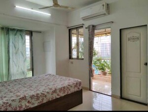 Bedroom in 1 BHK Apartment at Hiranandani IRIS, Manpada – for Rent