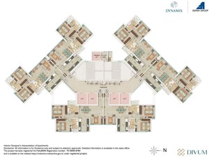 Master Plan in 2 BHK Apartment at Dynamix Divum, Malad East – for Rent