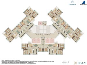Master Plan in 2 BHK Apartment at Dynamix Divum, Malad East – for Rent