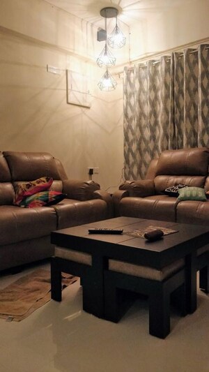 Living Room in 2 BHK Apartment at GM Global Techies Town, Electronic City Phase I – for Rent