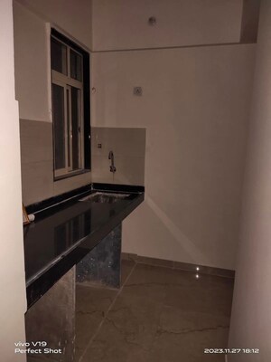 Kitchen in 1 BHK Apartment at Hill View CHS Haware City, Haware City – for Rent