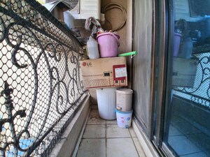 Balcony in 3 BHK Apartment at Sai Intop Tower, Kharghar – for Rent