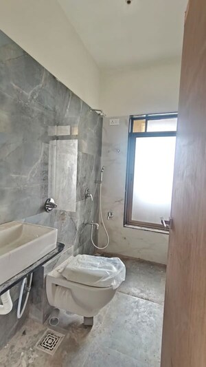 Bathroom in 2 BHK Apartment at Ram Pushpanjali Residency, Owale – for Rent