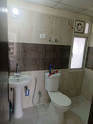 Bathroom in 2 BHK Apartment at Panchsheel Greens II, Sector 16 Greater Noida – for Rent