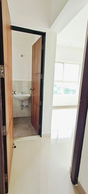 Bathroom in 1 BHK Apartment at Nyati Defence Enclave, Undri – for Rent