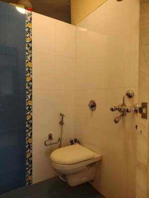 Bathroom in 2 BHK Apartment at Metropolis Rivera, Kasarvadavali – for Rent
