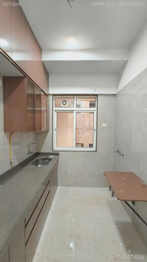 Kitchen in 1 BHK Apartment at Dosti Daffodil, Wadala East – for Rent