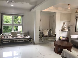 Living Room in 4 BHK Apartment at Ashram Road – for Rent