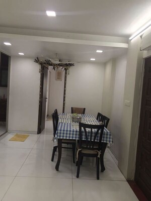 Dining area in 4 BHK Apartment at Ashram Road – for Rent