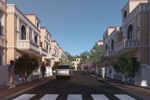 3 BHK Villa – Exterior View View at Omega Suraksha Enclave, Mohanlalganj - for Sale