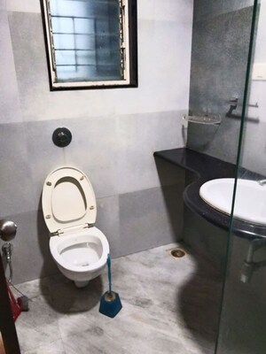 Bathroom in 3 BHK Apartment at Regency Classic, Baner – for Rent