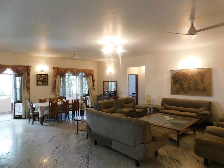 Living Room, rmz-woodsvale 4 Bedroom 3700 Sq.Ft. Apartment In Benson Town Bangalore 10566022