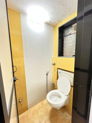 Bathroom in 1 BHK Apartment at Green Hills, Kandivali East – for Rent